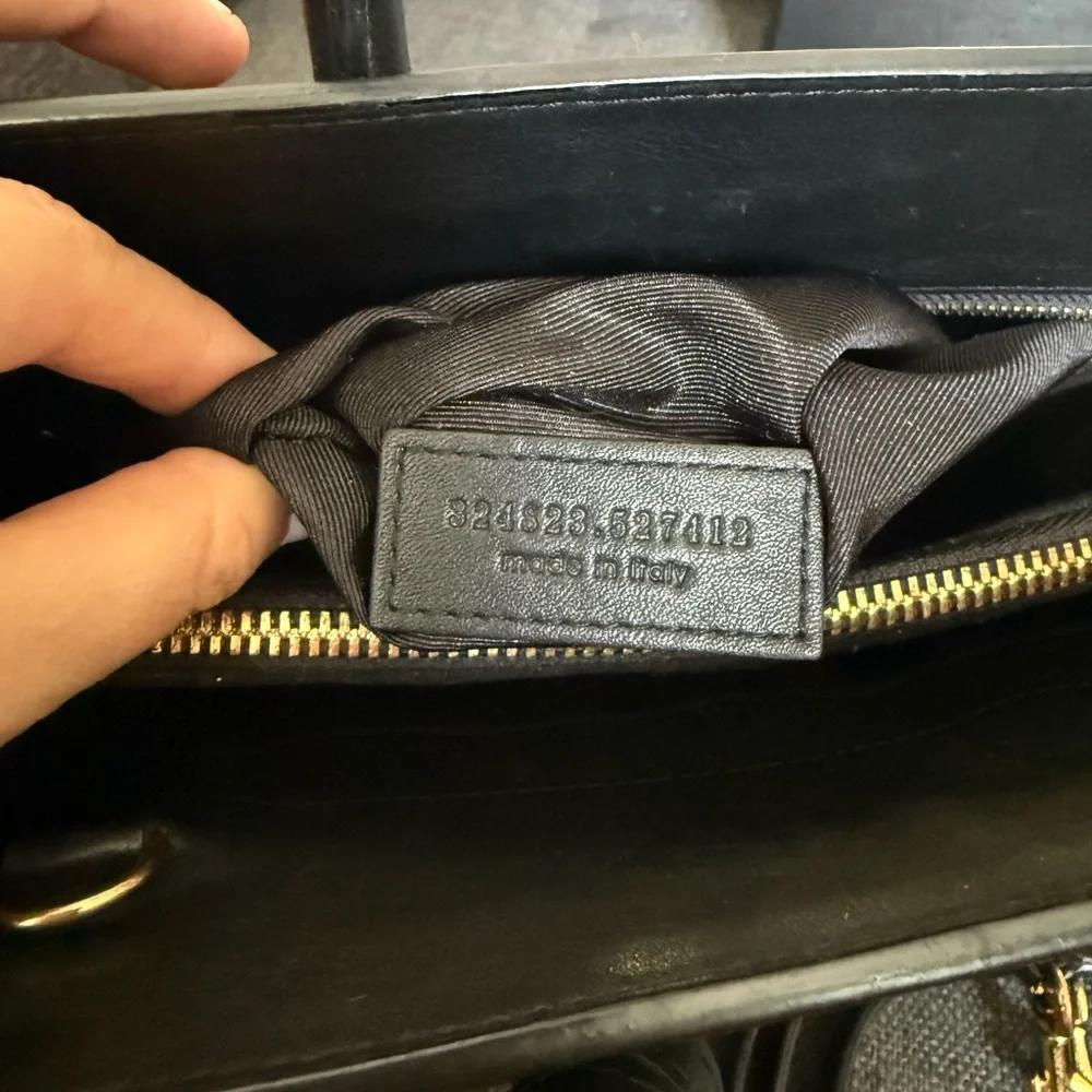 Saint Laurent Sac de Jour leather tote - Picture 8 of 14